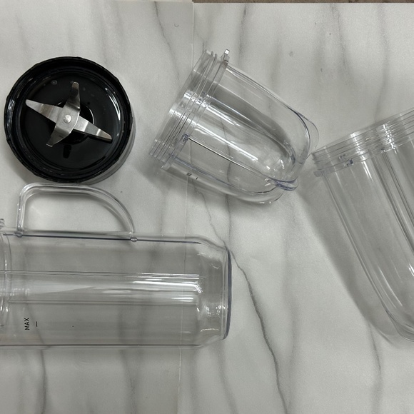 LVAINIT 4-piece MB Blender Replacement Set - 22oz Tall Mug Cup,  16oz Cup, 12oz - Picture 6 of 6